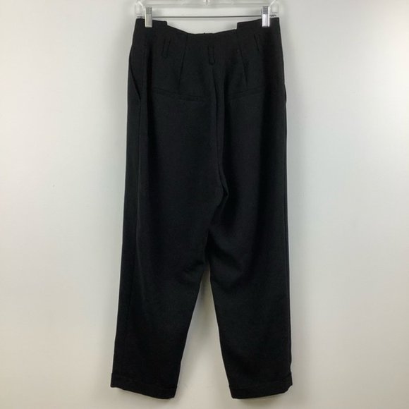 H&M Paperbag Waist Pants in Black - Picture 2 of 5